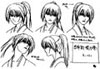 Esquisse de Kenshin