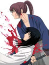 Kenshin qui tue Tomoe